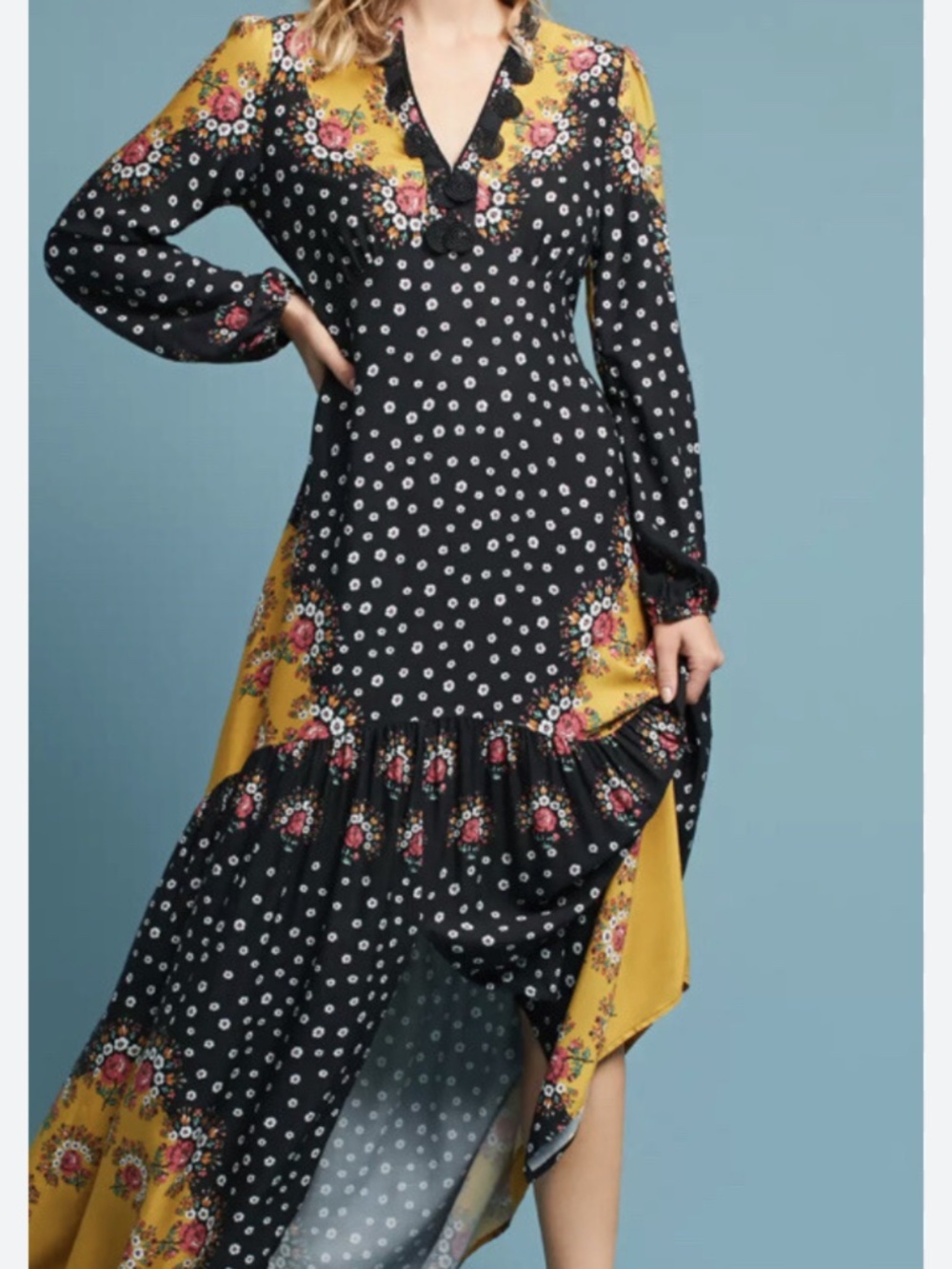 Farm Rio Maxi Dress - Anthropologie
